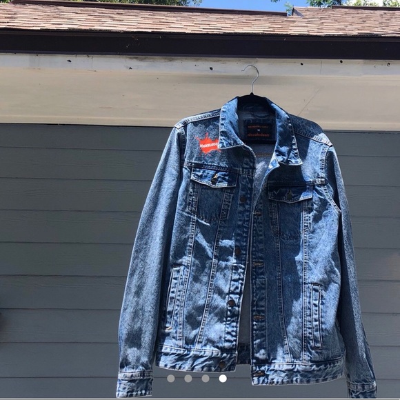 Members Only x Nickelodeon Denim Jacket 90s inspo - Picture 4 of 4